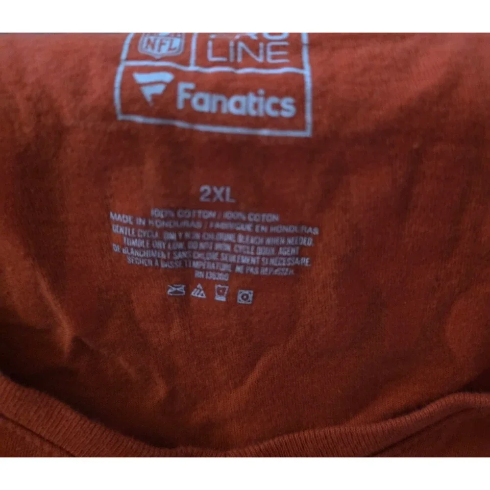 Women's Cut Cleveland Browns T-Shirt NFL Fanatics OBJ Odell Beackham Jr #13 2XL